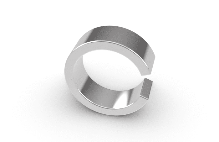 Nausznica Classic Ear Cuff Silver