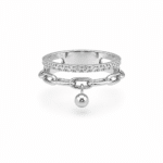 Pierścionek Iconic Link Ring Silver