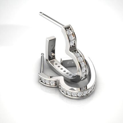 Kolczyki Iconic Heart Silver