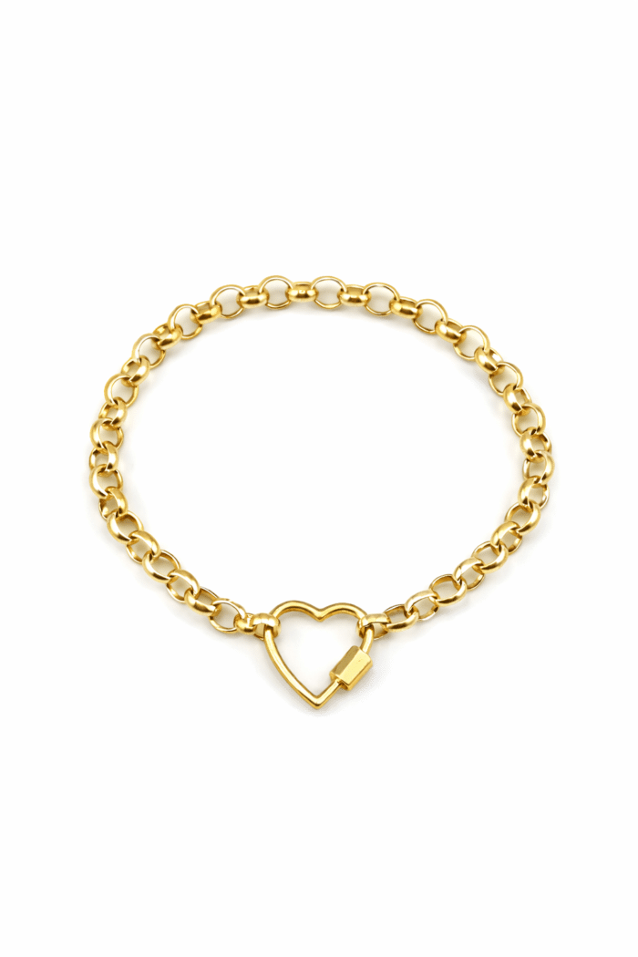 Bransoletka Locked with Love - Gold Plated