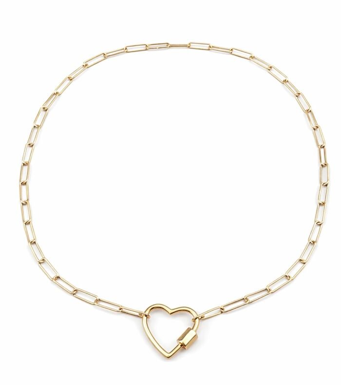 Łańcuszek Love Lock - Gold Plated
