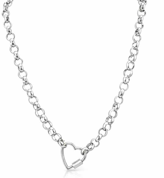 Naszyjnik Locked With Love Silver