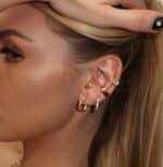 Kolczyki Iconic Heart - Gold 585 - obrazek 2