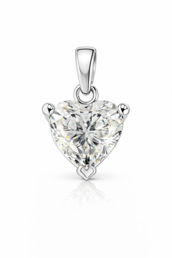 Zawieszka Amore Crystal - Silver