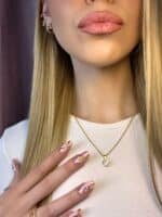 Zawieszka Amore Crystal - Gold Plated - obrazek 2
