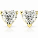Kolczyki Amore Crystal - Gold Plated