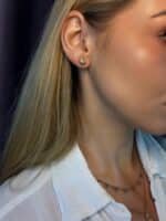 Mare Earrings Gold Plated - obrazek 2