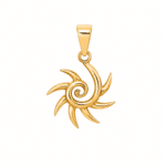 Sole Pendant Gold Plated