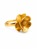 Fiore Ring Gold Plated